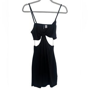 DIVIDED Y2K Black‎ Cutout Bodycon Mini Dress M